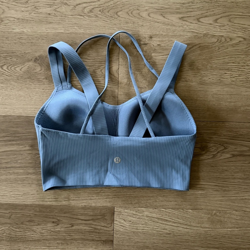 Like a Cloud Ribbed Longline Bra - Picture 2 of 3